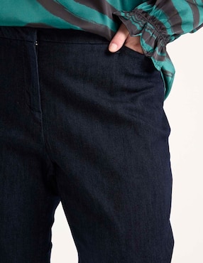 Jeans relaxed straight Liz Claiborne para mujer