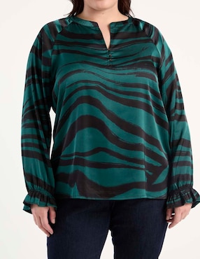 Jeans relaxed straight Liz Claiborne para mujer