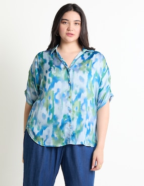 Blusa Davinchy manga 3/4 para mujer