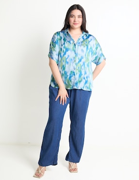 Blusa Davinchy manga 3/4 para mujer