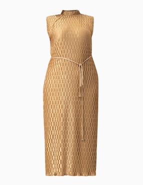 Vestido crop casual Ivonne Plus para mujer