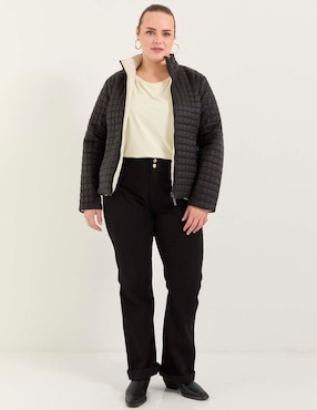 Blusa Lieb Plus manga corta para mujer
