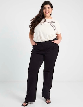 Pantalón Liz Claiborne straight para mujer