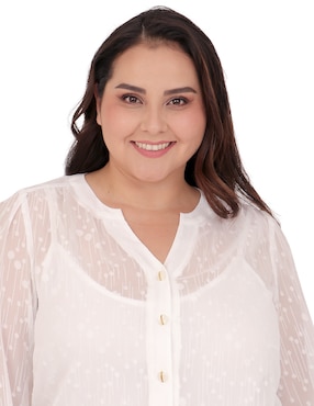 Blusa Cariló manga larga para mujer