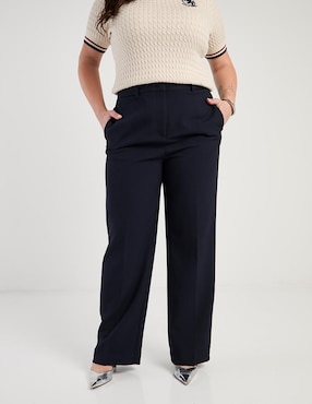 Pantalón chino Tommy Plus straight para mujer
