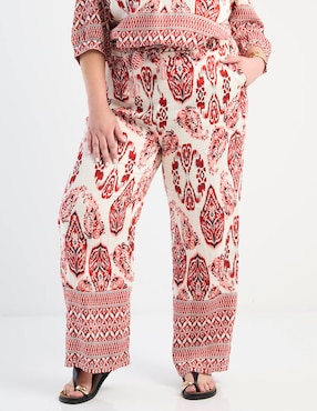Pantalón easy pant Lieb Plus straight para mujer