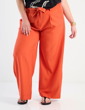 Pantalón acampanado Lieb Plus amplio para mujer