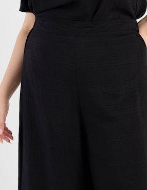 Pantalón coulotte Lieb Plus wide leg para mujer