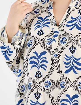Vestido midi casual Lieb Plus para mujer
