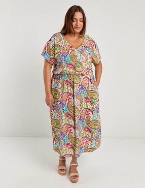 Vestido crop casual Lieb Plus para mujer