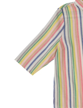 Blusa camisera Lieb Plus manga 3/4 para mujer