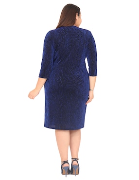 Vestido a la rodilla formal Cariló para mujer