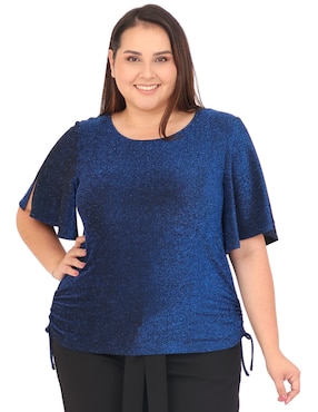 Blusa Cariló manga corta para mujer