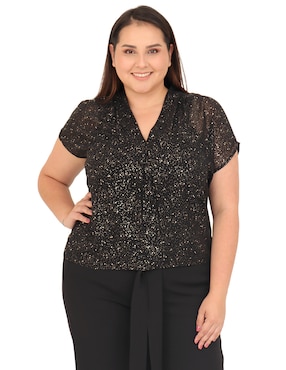 Blusa Cariló manga para mujer