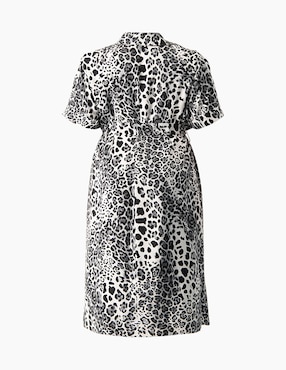 Vestido midi casual Ivonne Plus para mujer
