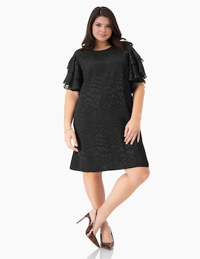 Vestido corto casual Ivonne Plus para mujer