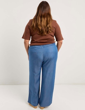 Jeans relaxed relajado a la cadera Lieb Plus para mujer