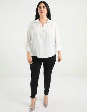 Blusa Davinchy manga 3/4 para mujer