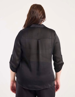 Blusa Davinchy manga 3/4 para mujer