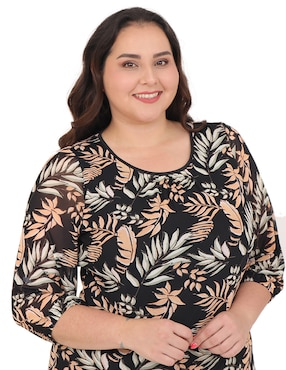 Blusa Cariló manga 3/4 para mujer