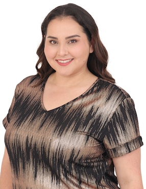 Blusa Cariló manga corta para mujer