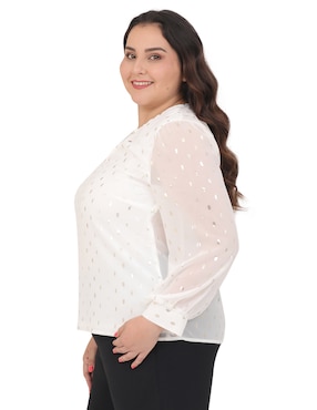 Blusa Cariló Barema manga larga para mujer