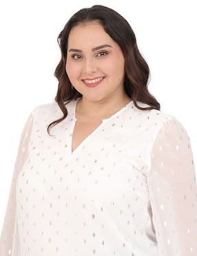 Blusa Cariló Barema manga larga para mujer