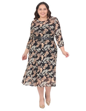 Vestido 3/4 formal Cariló para mujer