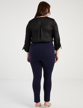 Pantalón de vestir Davinchy slim para mujer