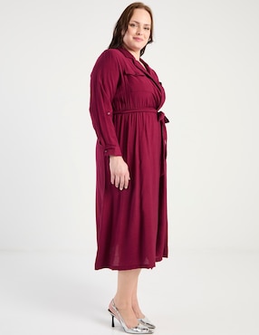 Vestido crop casual Davinchy para mujer