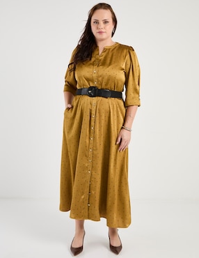 Vestido largo casual Davinchy para mujer