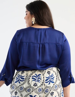 Blusa Davinchy manga 3/4 para mujer