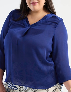 Blusa Davinchy manga 3/4 para mujer