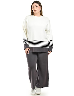 Conjunto casual Roman Fashion para mujer 2 piezas