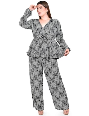 Conjunto casual Roman Fashion para mujer 2 piezas