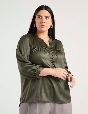 Blusa Davinchy manga 3/4 para mujer