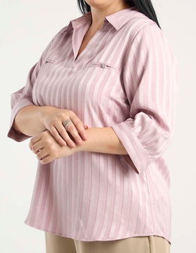 Blusa Davinchy manga 3/4 para mujer