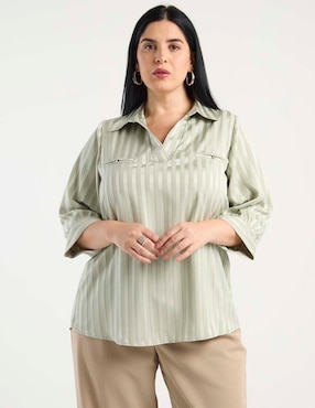 Blusa Davinchy manga 3/4 para mujer