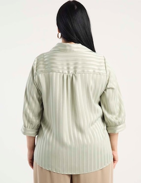 Blusa Davinchy manga 3/4 para mujer