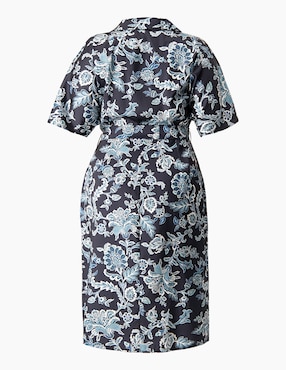 Vestido midi casual Ivonne Plus para mujer
