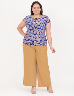 Blusa Cariló manga corta para mujer