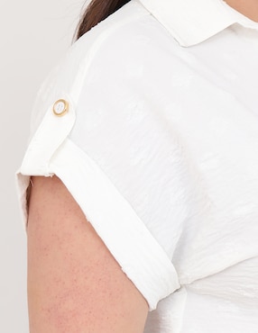 Blusa Cariló manga corta para mujer