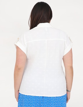 Blusa Cariló manga corta para mujer