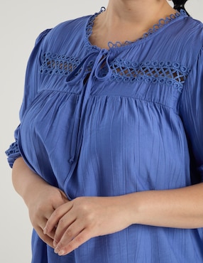 Blusa Davinchy manga 3/4 para mujer