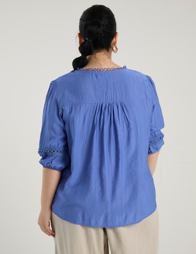 Blusa Davinchy manga 3/4 para mujer