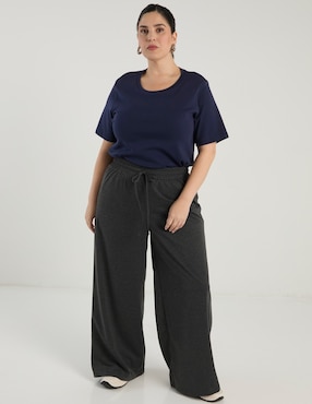 Pants regular Lieb Plus con jareta para mujer
