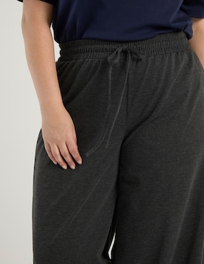 Pants regular Lieb Plus con jareta para mujer