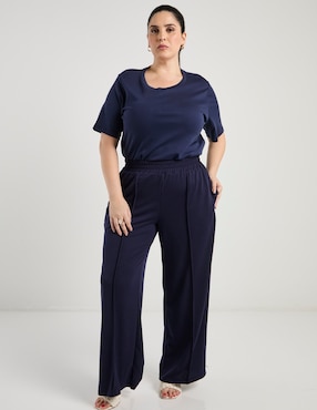 Pants amplio Lieb Plus con elástico para mujer
