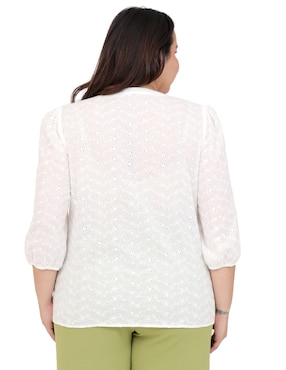 Blusa Cariló manga 3/4 para mujer