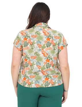 Blusa Cariló manga corta para mujer
